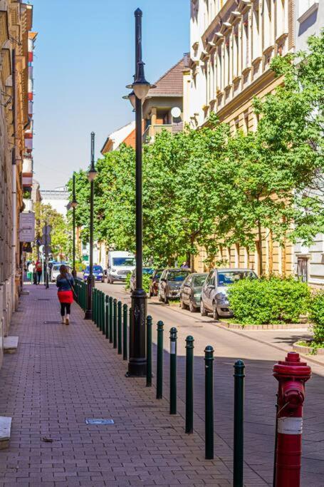 Roomy Apartment 80Sqm At City Center Free Parking Space, Ac & Balcony Budapest Esterno foto